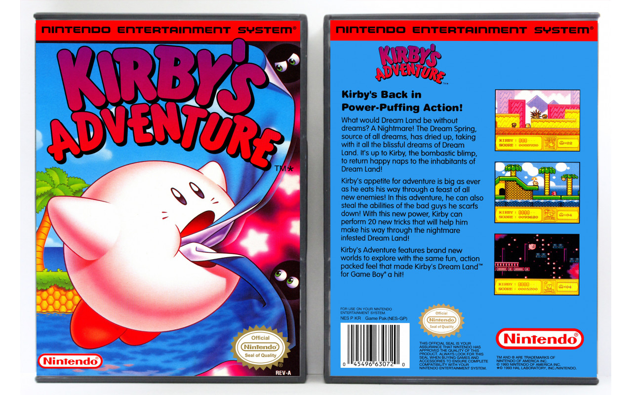 Gaming Relics Nintendo NES Kirby s Adventure